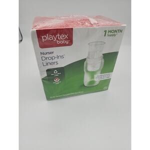 Playtex Nurser Drop in Liners Disposable Bottle 4oz 150 Ct. New Sealed Package